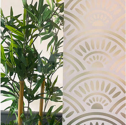 Nagoya Frosted Window Privacy Film Border