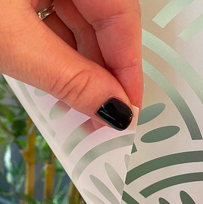 Nagoya Frosted Window Privacy Film Border