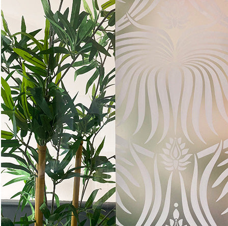 Saveh Frosted Window Film Privacy Border