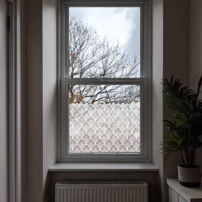 Chicago Frosted Window Privacy Film Border