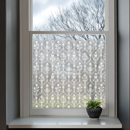 Hamedan Frosted Window Privacy Film Border
