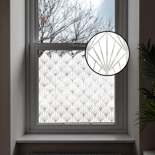 Horus Frosted Window Privacy Film Border