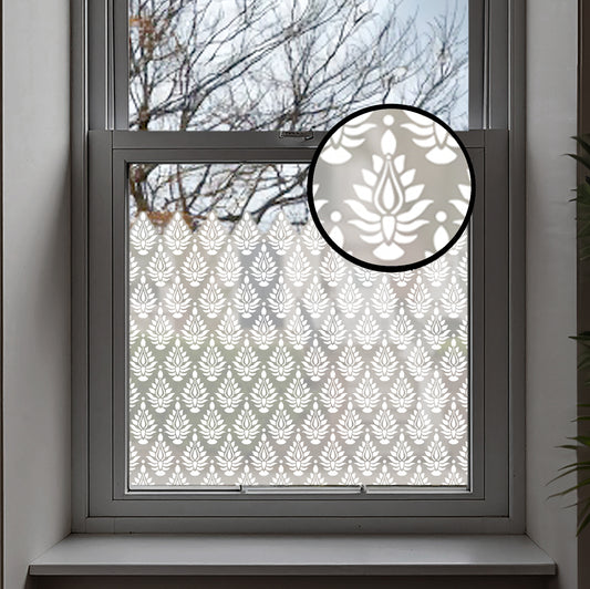 Indore Frosted Window Privacy Film Border