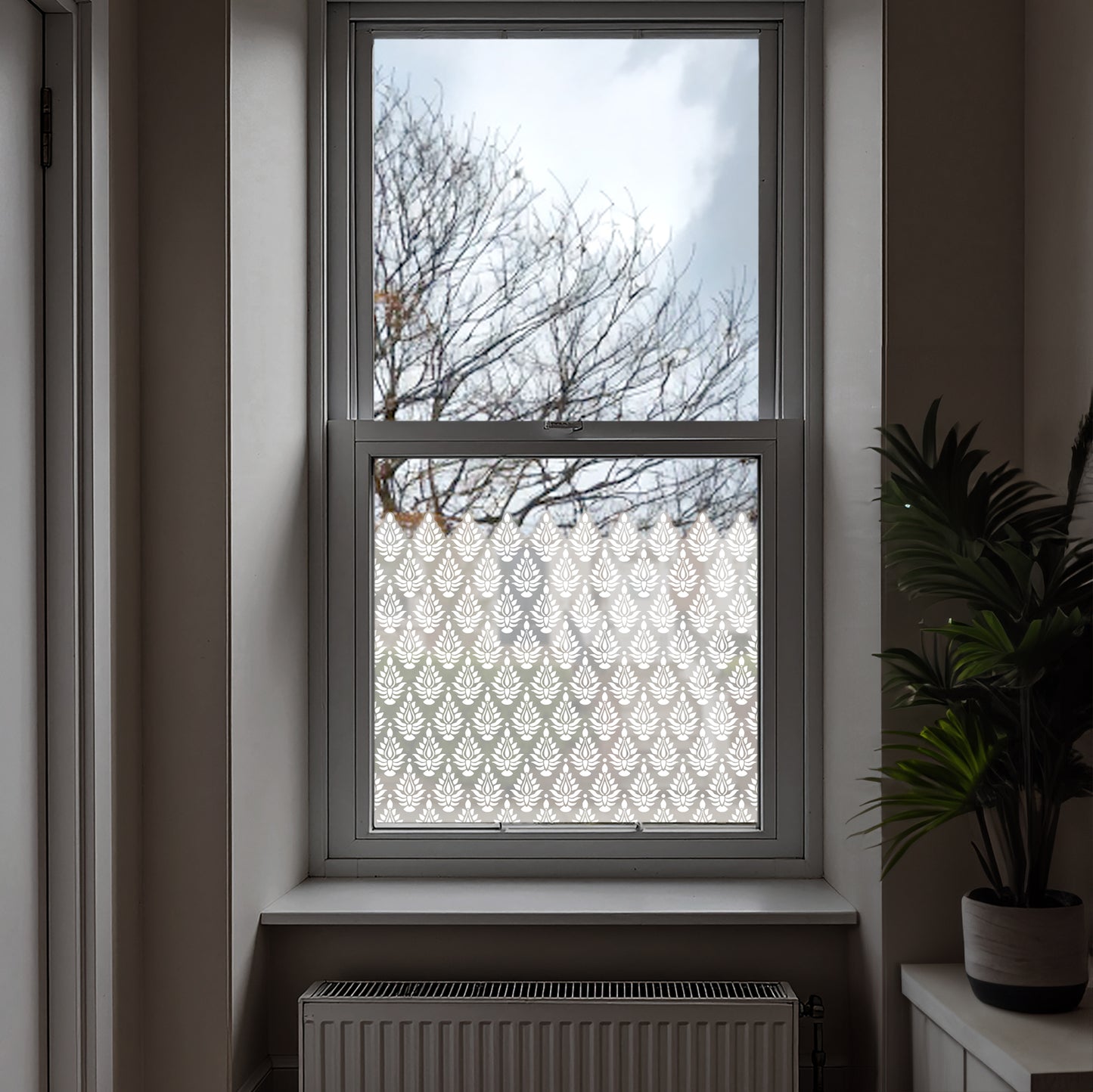 Indore Frosted Window Privacy Film Border