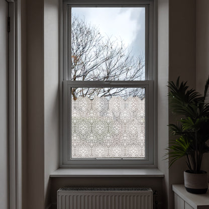 Isfahan Frosted Window Privacy Film Border