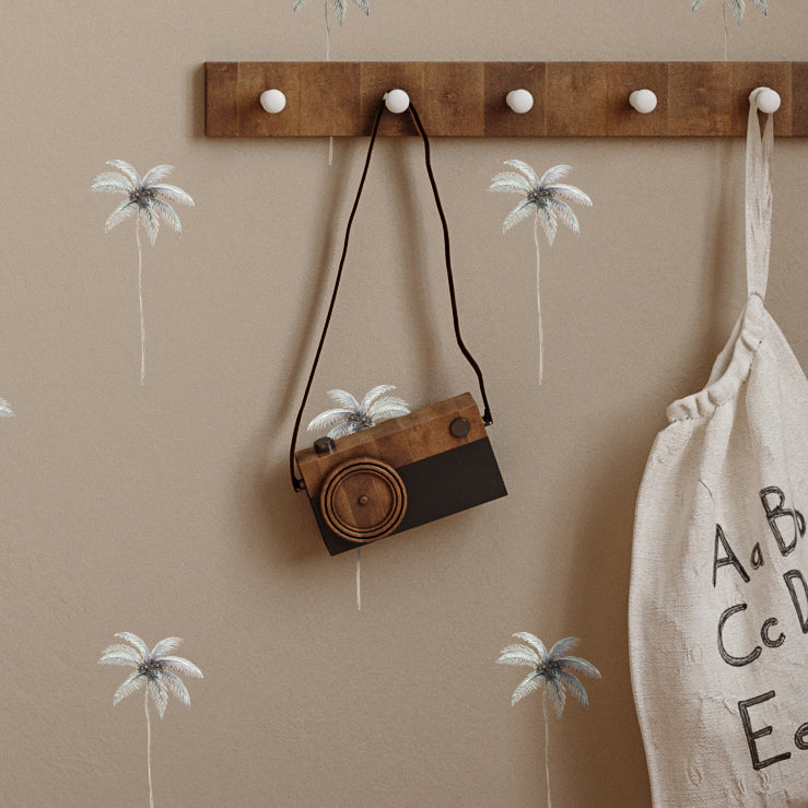 Small Palm Tree Wall Decal Set