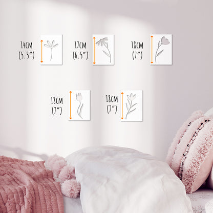 Mixed Flower Stencil Set