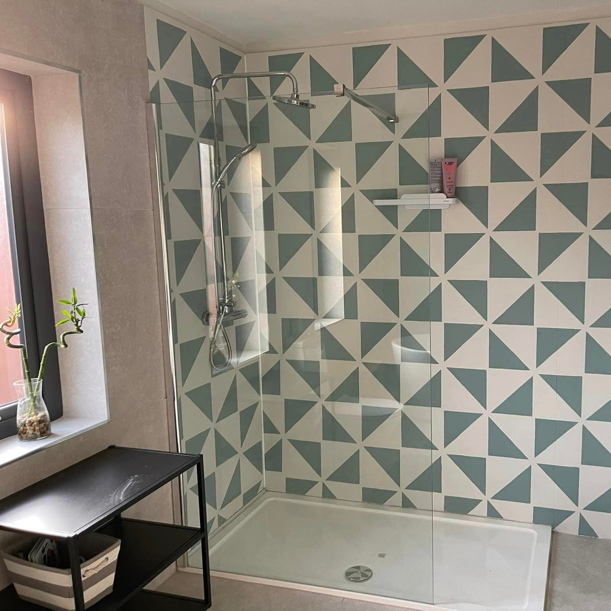 Assa Faux Tile Stencil