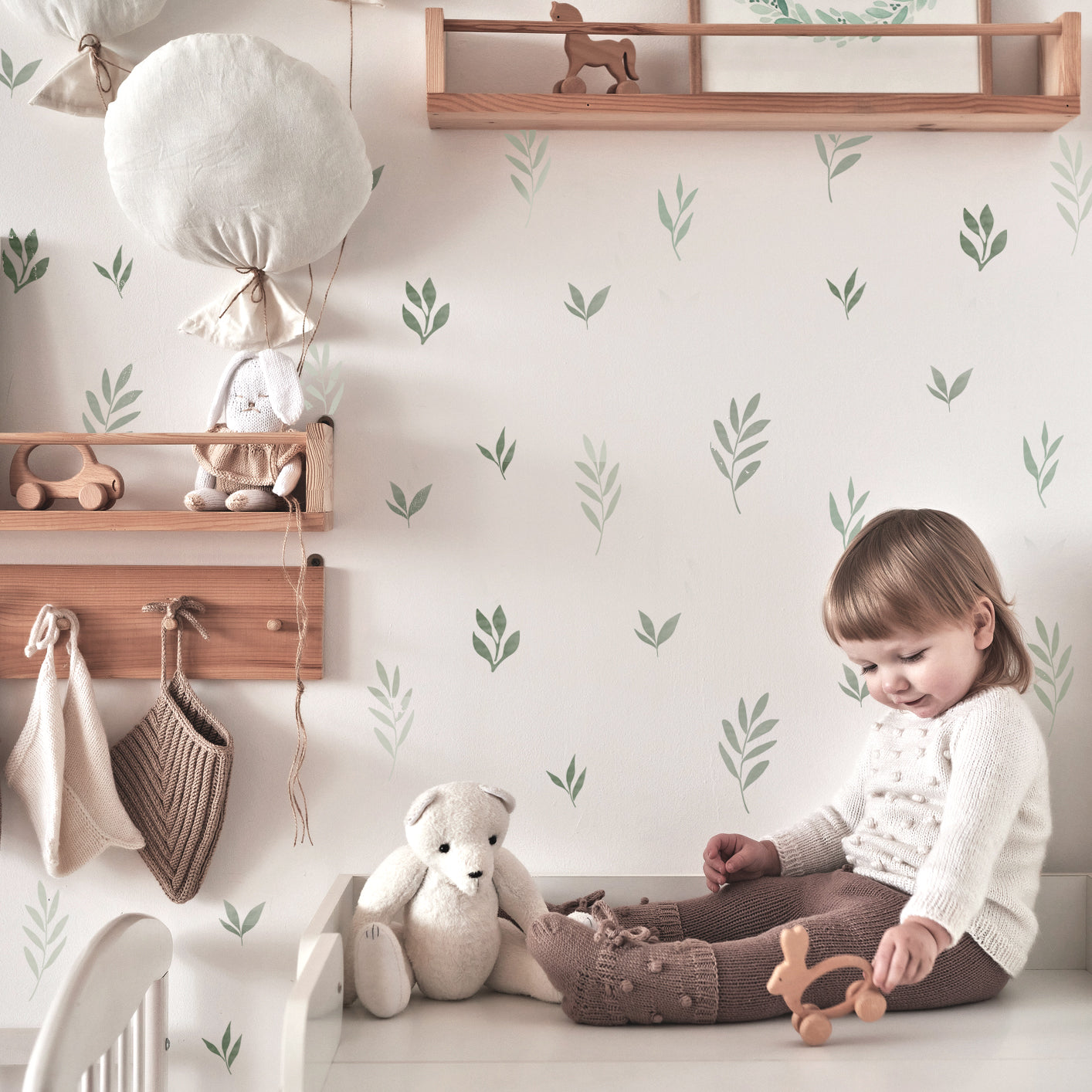 Leaf Sprig Stencil Set