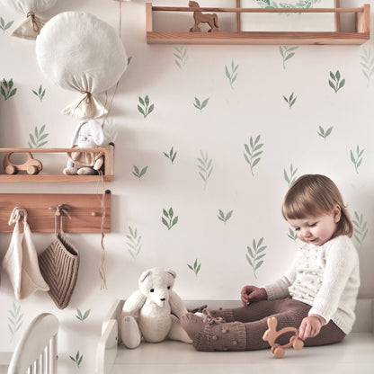 Leaf Sprig Stencil Set