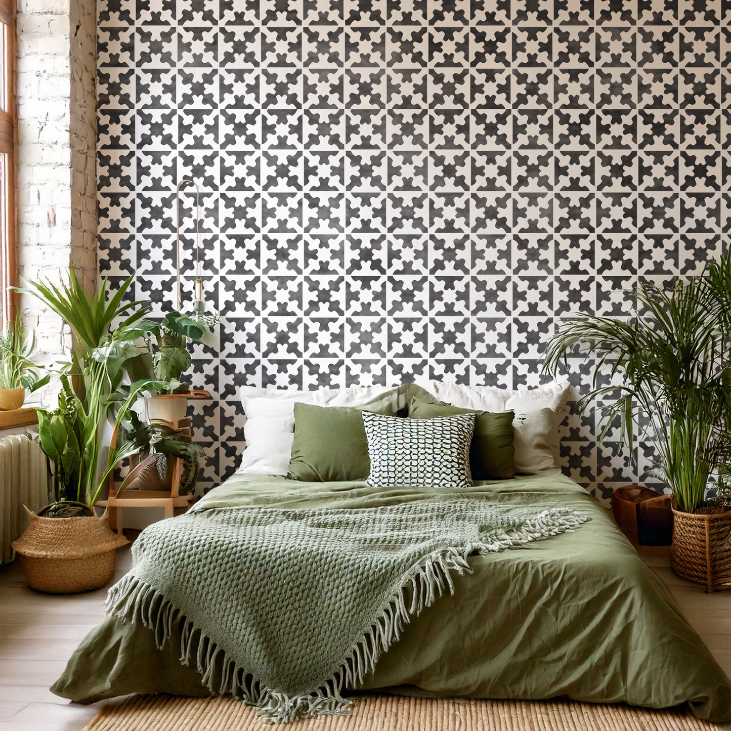 Lusaka Wall / Furniture Stencil