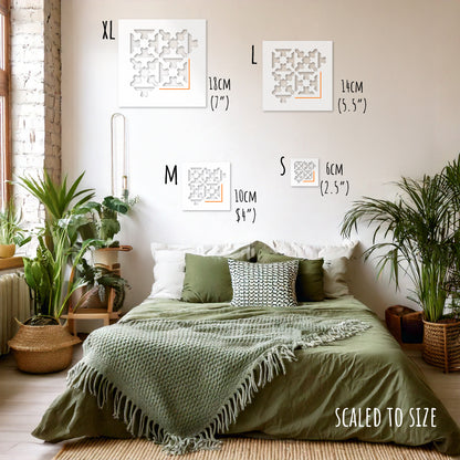 Lusaka Wall / Furniture Stencil