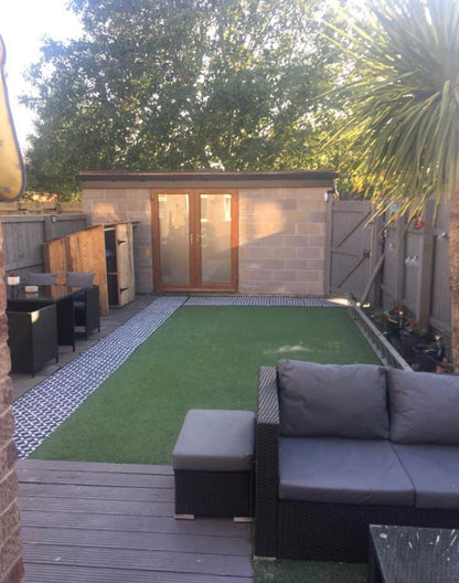 Tsunagi Patio Stencil - Square Slabs