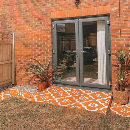 Patio Stencil for Stylish Outdoor Floor Designs 'Jannah'