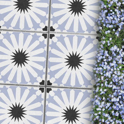 Patio Stencil for Concrete Floor Makeovers 'Midelt'