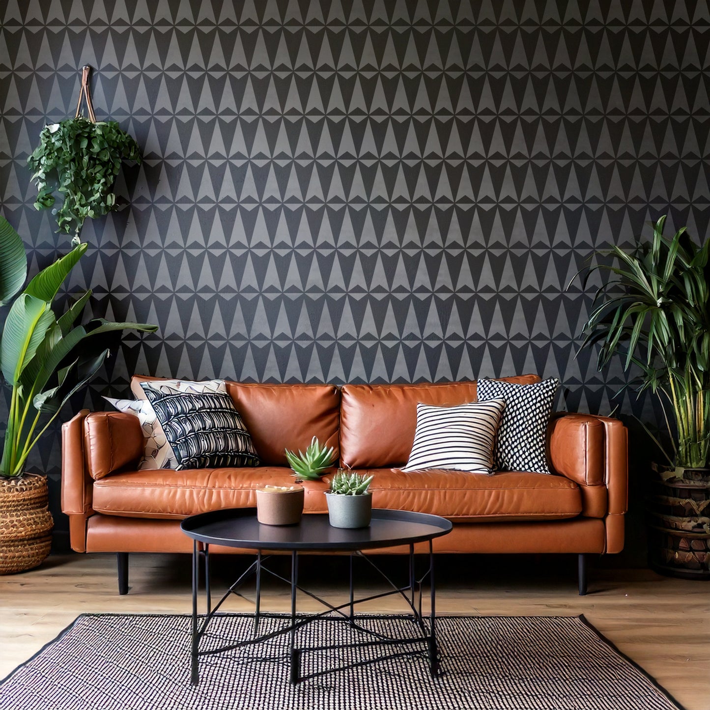 Saurimo Wall / Furniture Stencil