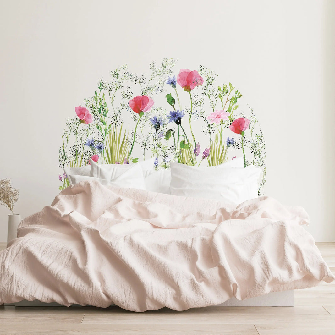 Headboard Wall Decals – Dizzy Duck Designs
