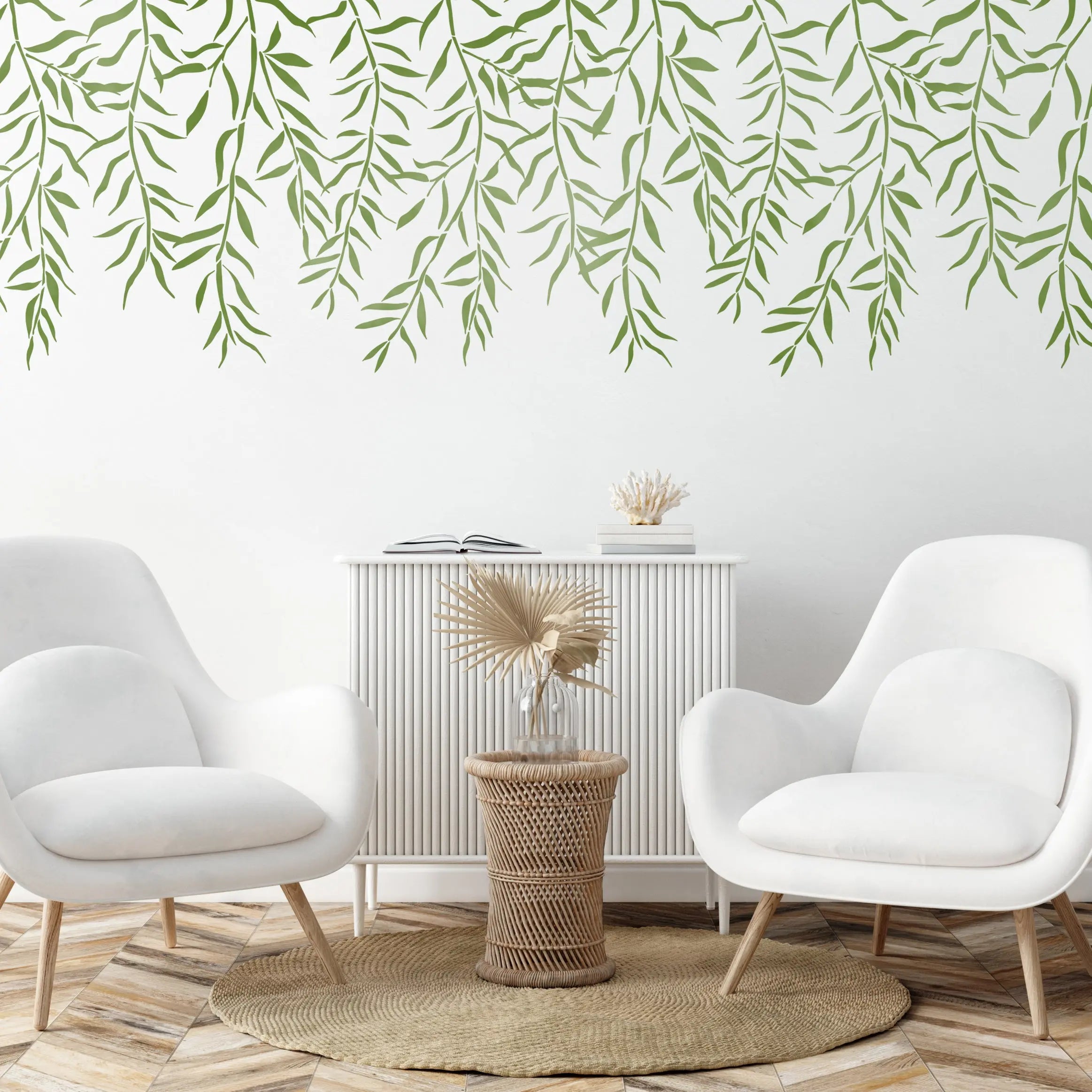 Willow Branches Wall Stencil Set – Dizzy Duck Designs