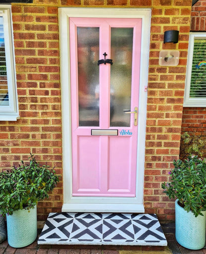 Patio Stencil for Affordable DIY Tile Effect 'Ksar'