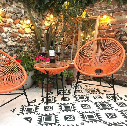 Patio Stencil for Simple DIY Patio Upgrades 'Pachuca'