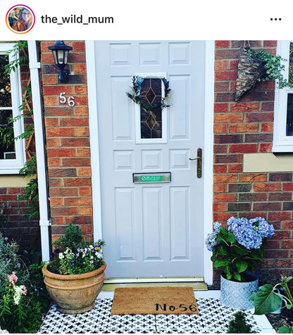 Patio Stencil for Easy DIY Garden Makeover 'Polensa'