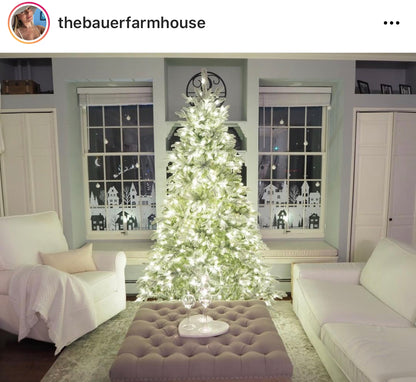 Christmas Village (Tall) Window Decal