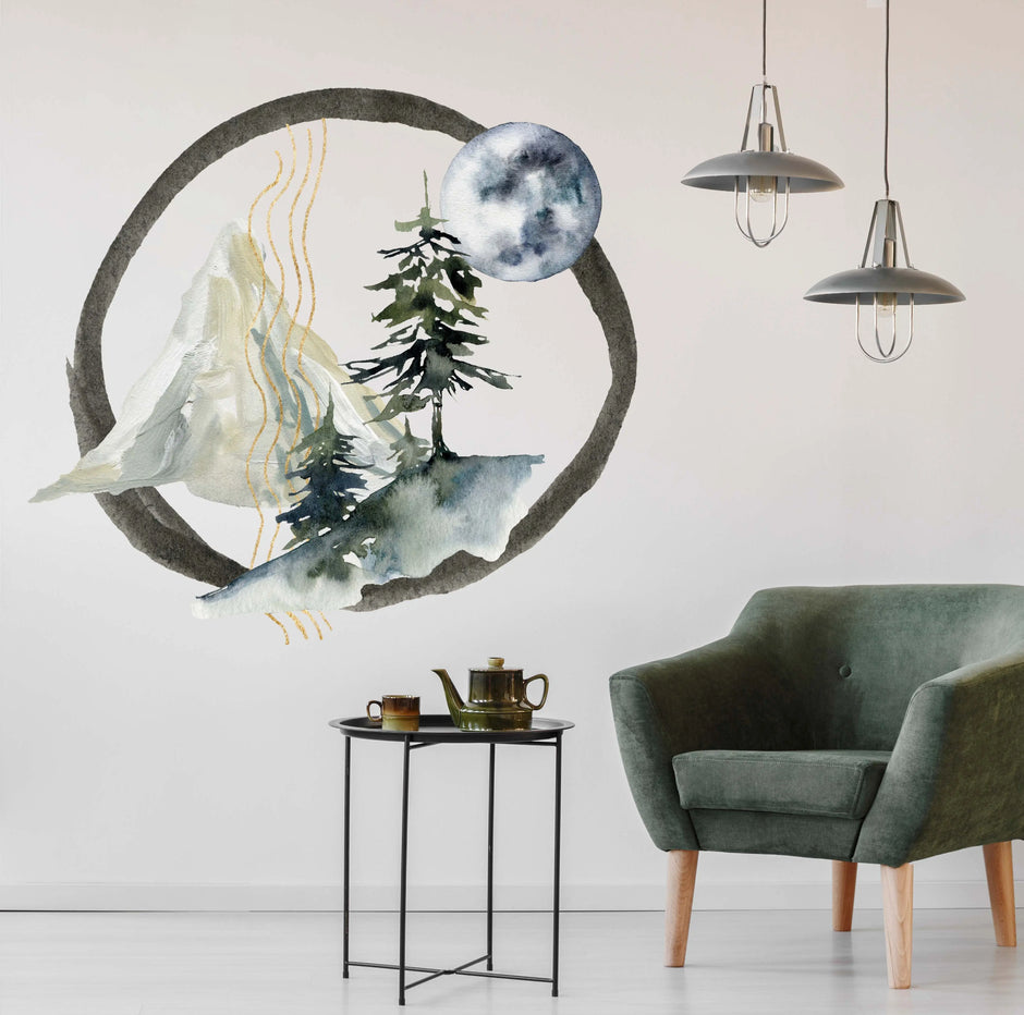 Abstract Art Wall Decals Dizzy Duck Designs