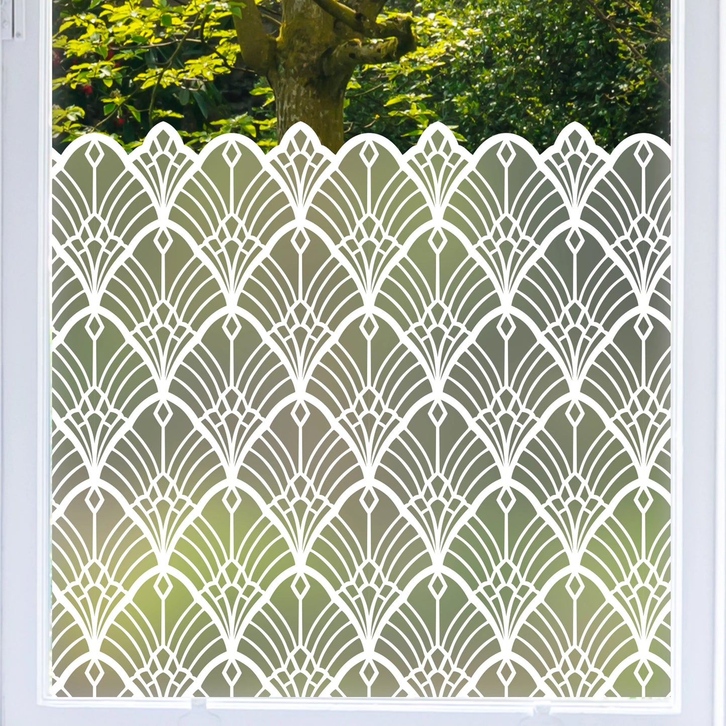  Chicago Frosted Window Privacy Border Dizzy Duck Designs