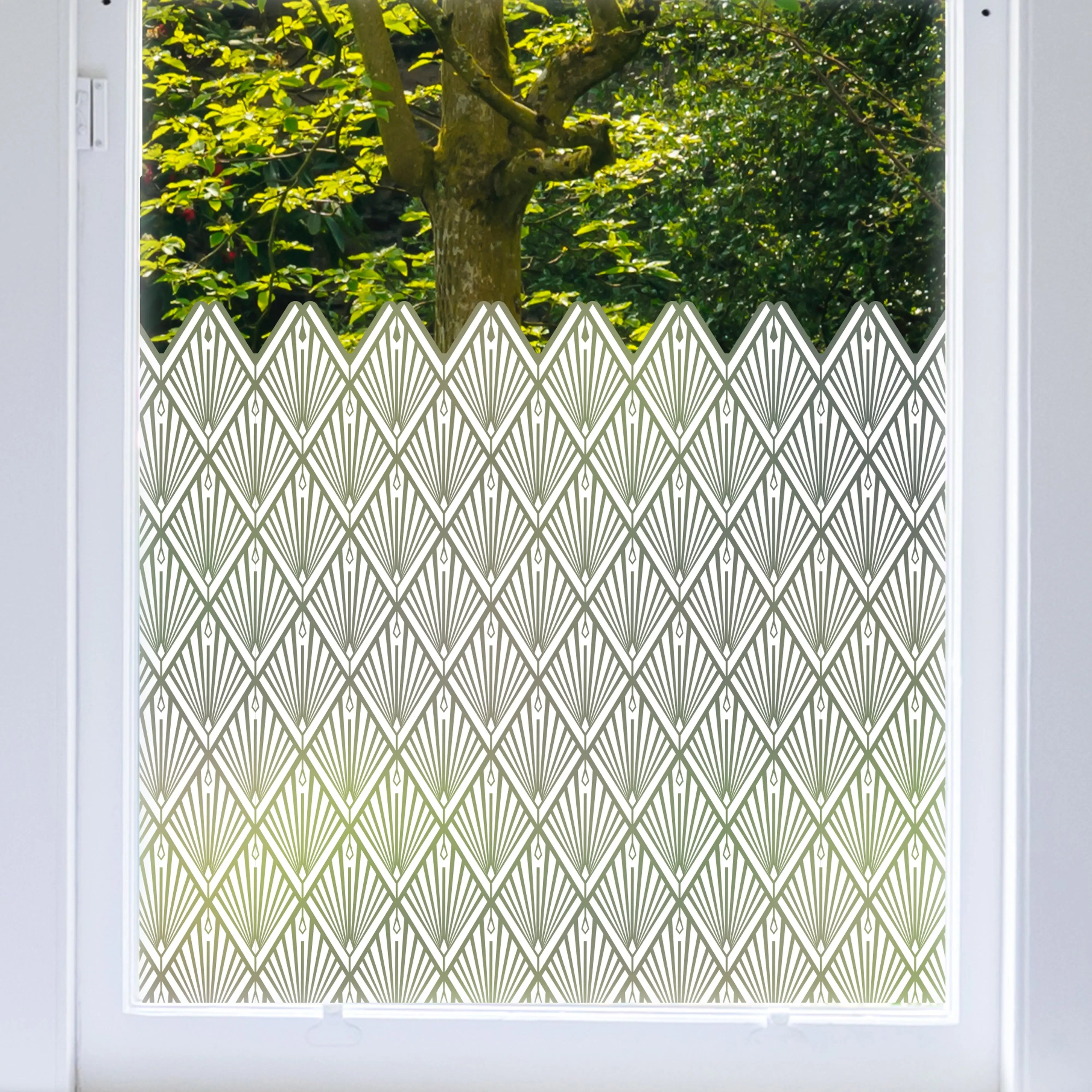 Window Privacy Pattern Empire Frosted Window Privacy Border – Dizzy Duck Designs