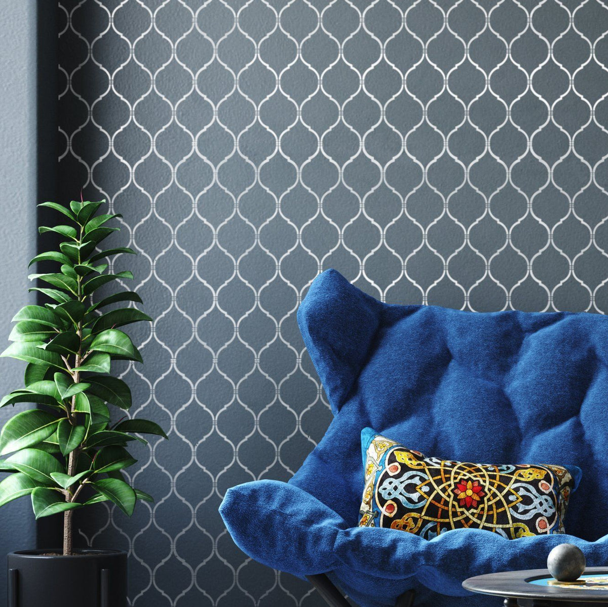 JASMINE TRELLIS Wall Stencil
