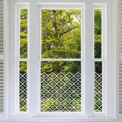 Privacy Window Jannah Clear Window Privacy Border (Clear) Dizzy Duck Designs