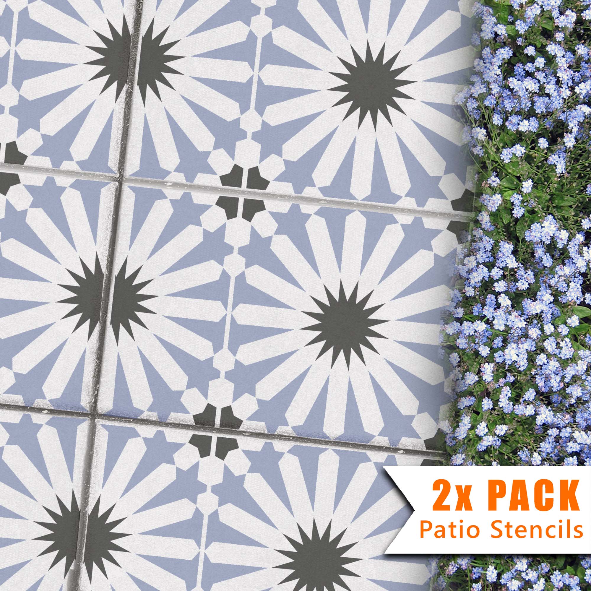 STENCIL | Patio Slab – Page 5 – Dizzy Duck Designs
