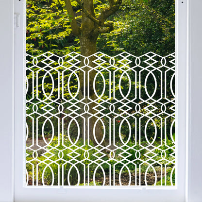 Privacy Window Moroccan Trellis Clear Window Privacy Border Dizzy Duck Designs