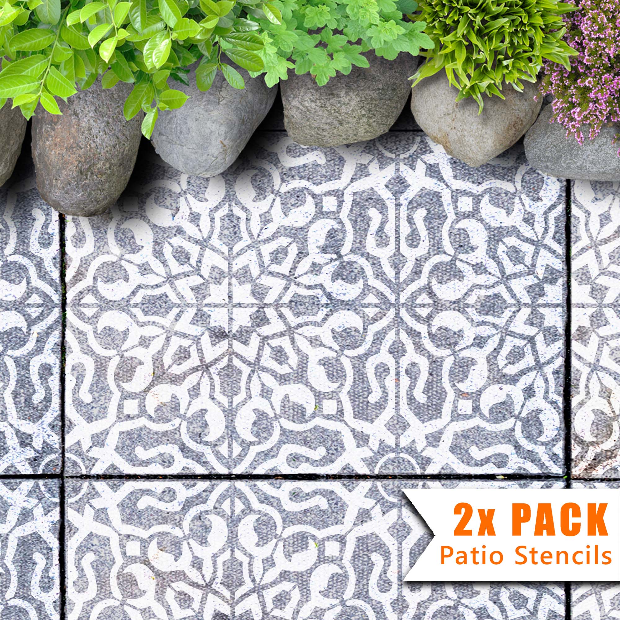 Patio Slab Stencils – Page 6 – Dizzy Duck Designs