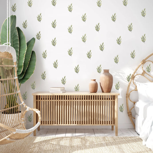 Wall Decal Olive Leaf Wall Decal Set - 28 pack Dizzy Duck Designs
