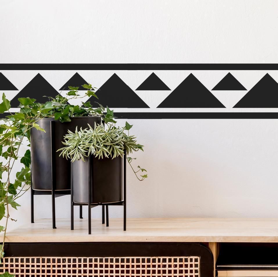 ROCHFORD Tile Border Stencil