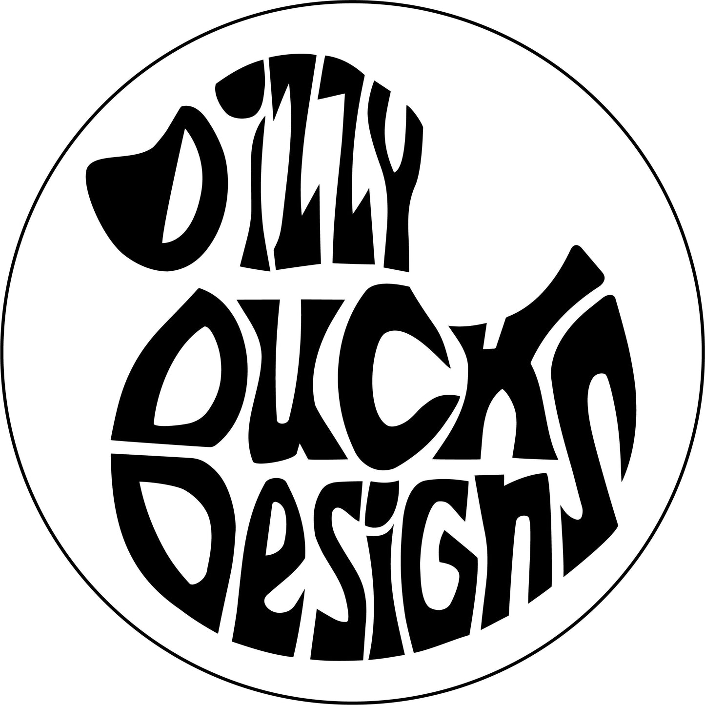 Stencil SHIPPING Extra Cost Dizzy Duck Designs