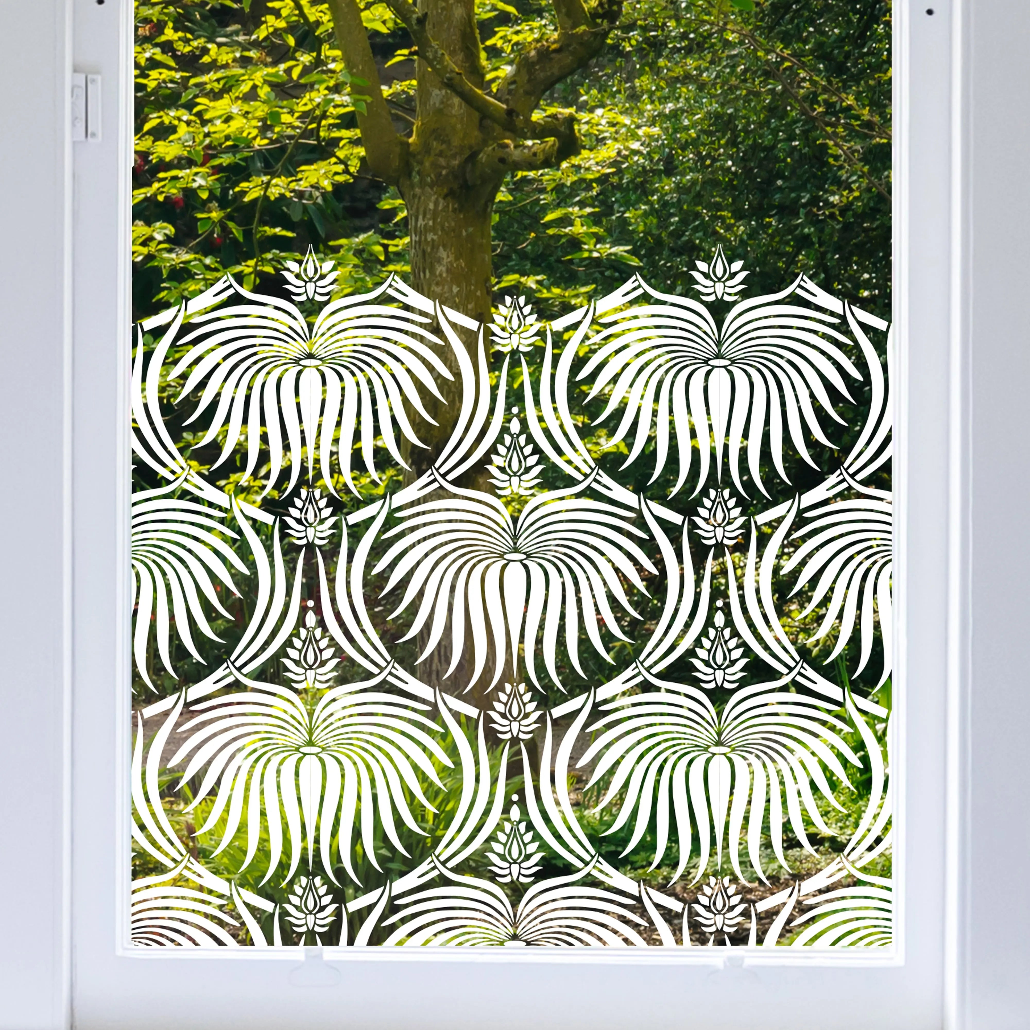 Saveh Clear Window Privacy Border – Dizzy Duck Designs