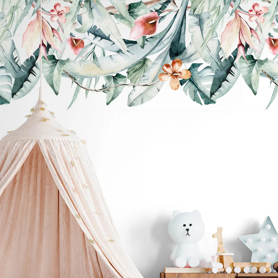 wall-floral-border-dizzy-duck-designs