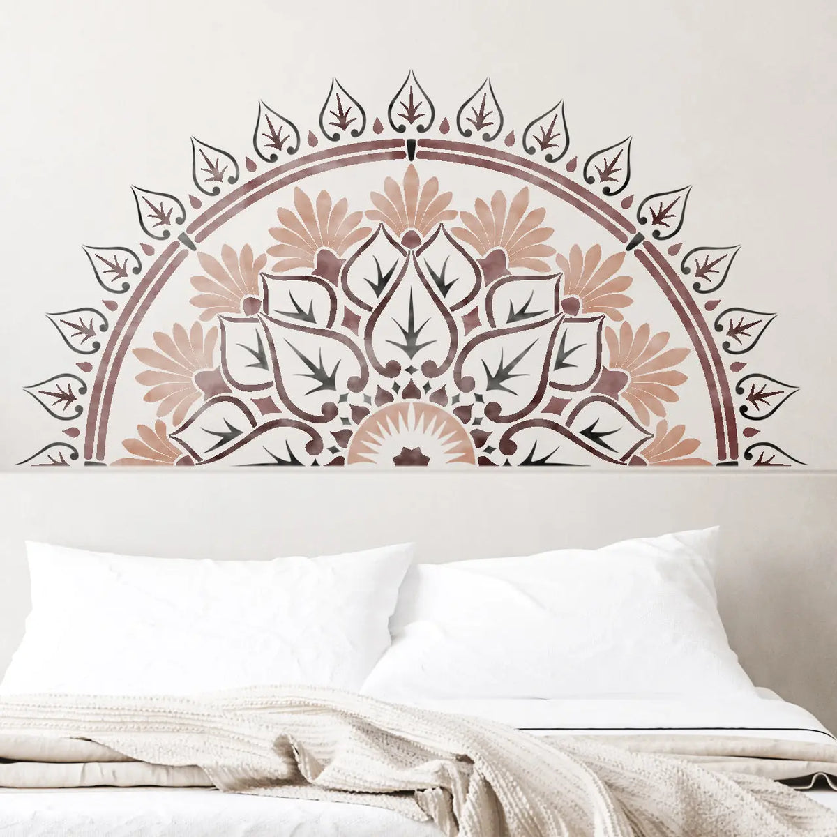 VARANASI Mandala Stencil