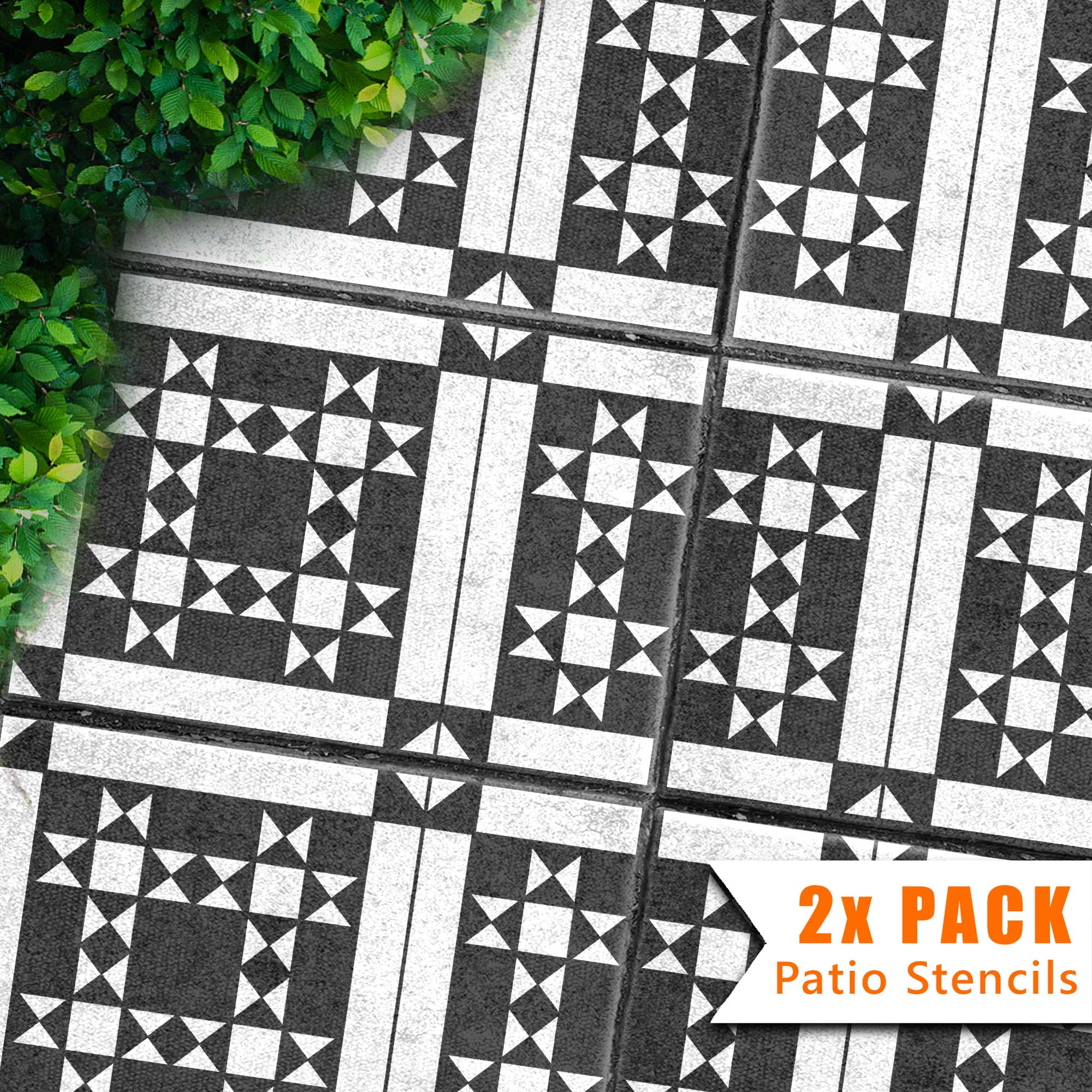 Patio Slab Stencils – Page 5 – Dizzy Duck Designs